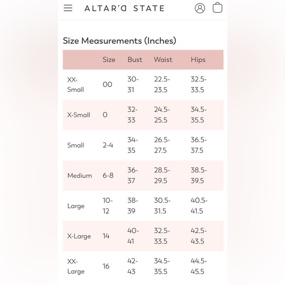 NWT Altar’d State pleated miniskirt, size S - Picture 9 of 9